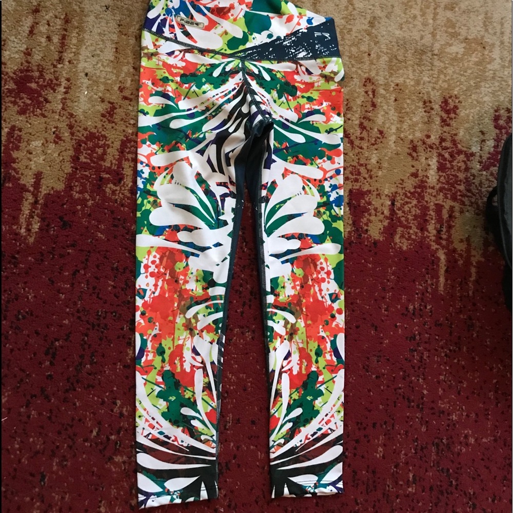 Multicolor Fiber leggings